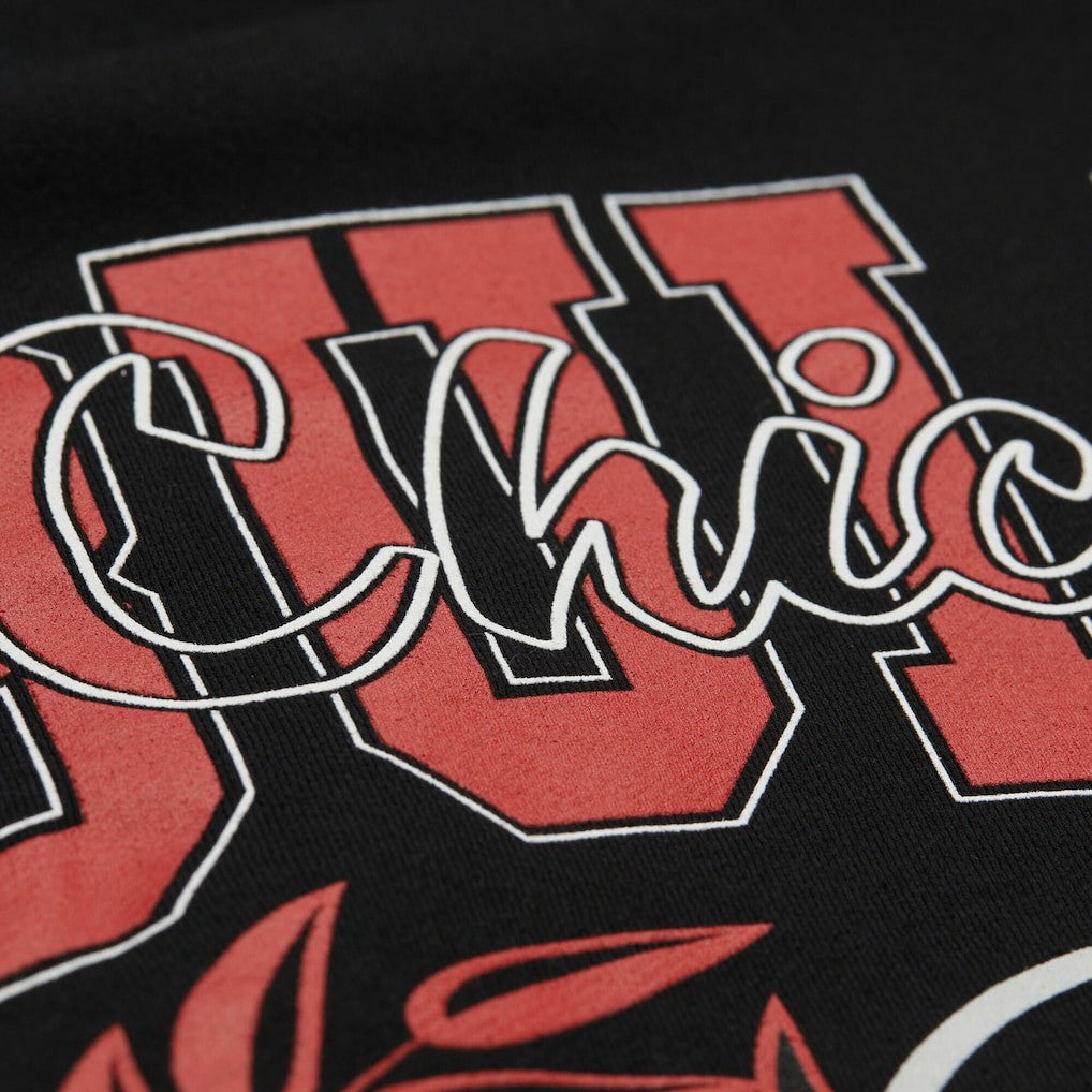 Chicago Bulls NBA x Michelob Ultra Swish & Sip Pullover Hoodie Black - Mitchell & Ness