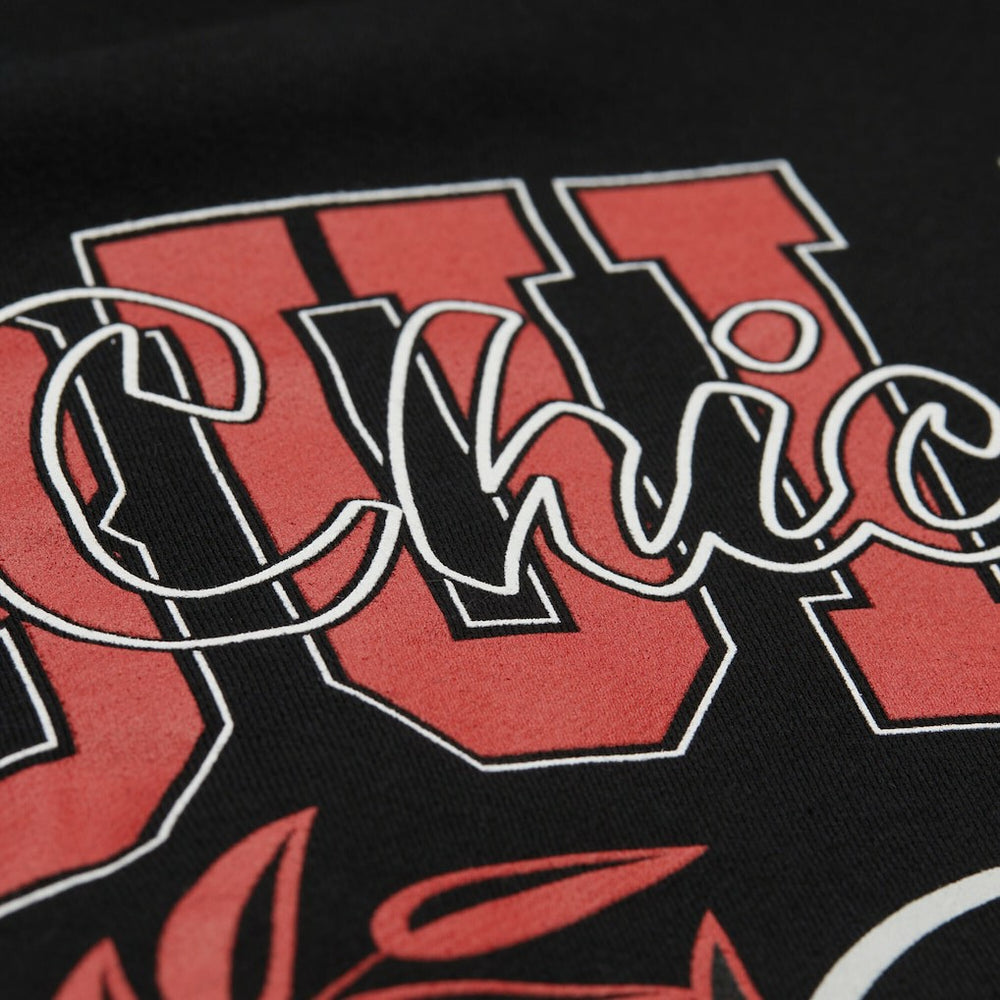 Chicago Bulls NBA x Michelob Ultra Swish & Sip Pullover Hoodie Black - Mitchell & Ness