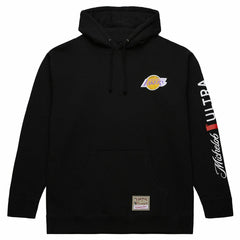 Los Angeles Lakers NBA x Michelob Ultra Swish & Sip Pullover Hoodie Black - Mitchell & Ness