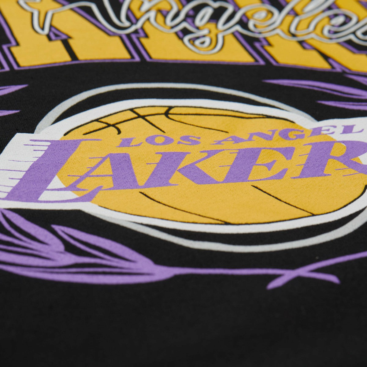 Los Angeles Lakers NBA x Michelob Ultra Swish & Sip Pullover Hoodie Black - Mitchell & Ness