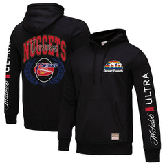 Denver Nuggets NBA x Michelob Ultra Swish & Sip Pullover Hoodie Black - Mitchell & Ness