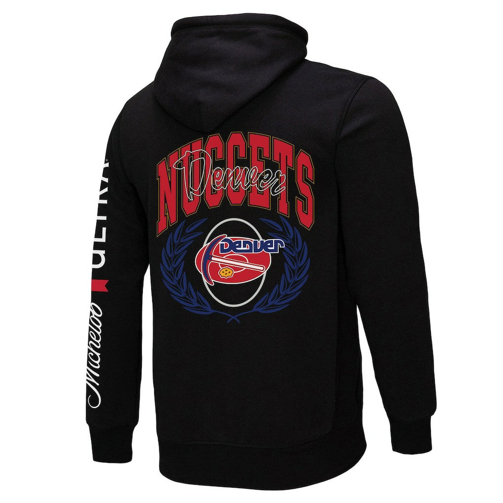 Denver Nuggets NBA x Michelob Ultra Swish & Sip Pullover Hoodie Black - Mitchell & Ness
