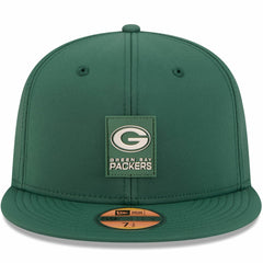 Green Bay Packers New Era 2025 Sideline 59FIFTY Fitted Hat - Green Hats