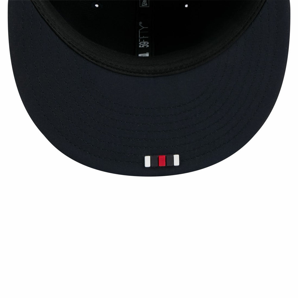 Houston Texans New Era 2025 Sideline H-Town 59FIFTY Fitted Hat - Navy Hats