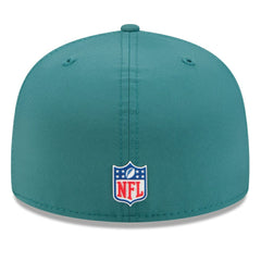 Philadelphia Eagles New Era 2025 Sideline 59FIFTY Fitted Hat - Midnight Green Hats