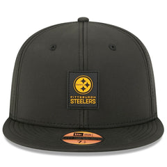 Pittsburgh Steelers New Era 2025 Sideline 59FIFTY Fitted Hat - Black Hats
