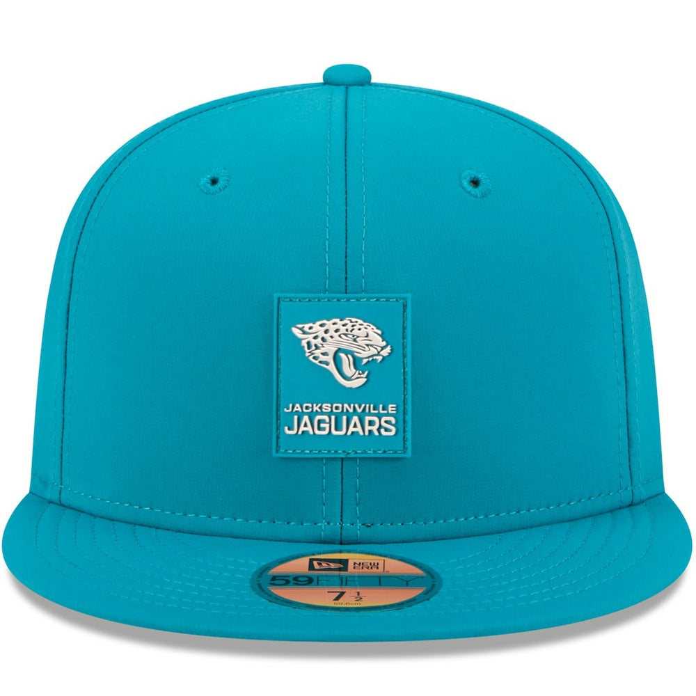 Jacksonville Jaguars New Era 2025 Sideline 59FIFTY Fitted Hat - Teal Hats
