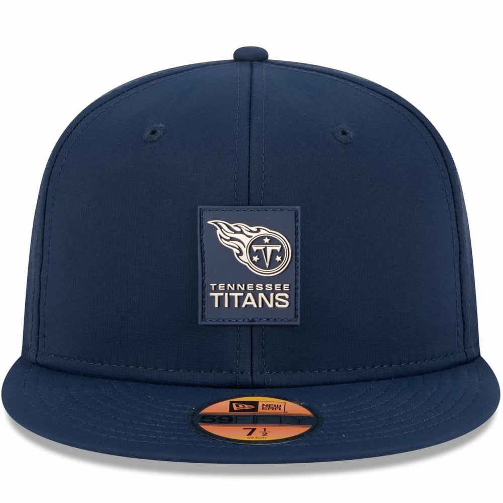 Tennessee Titans New Era 2025 Sideline 59FIFTY Fitted Hat - Navy Hats