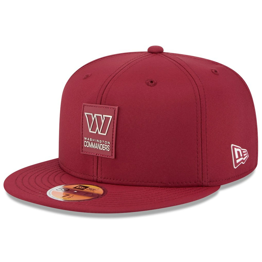Washington Commanders New Era 2025 Sideline 59FIFTY Fitted Hat - Burgundy Hats