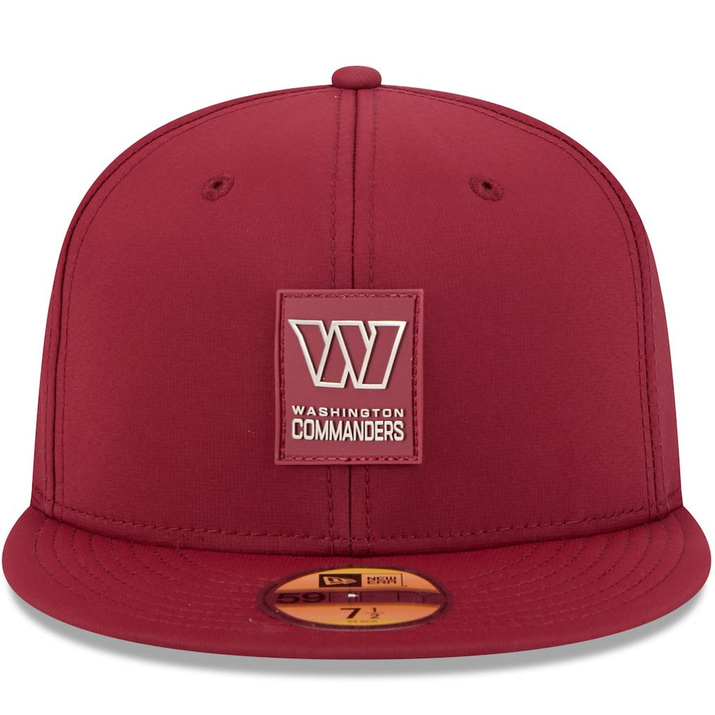 Washington Commanders New Era 2025 Sideline 59FIFTY Fitted Hat - Burgundy Hats