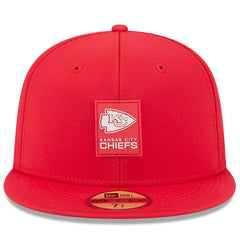 Kansas City Chiefs New Era 2025 Sideline 59FIFTY Fitted Hat - Red Hats