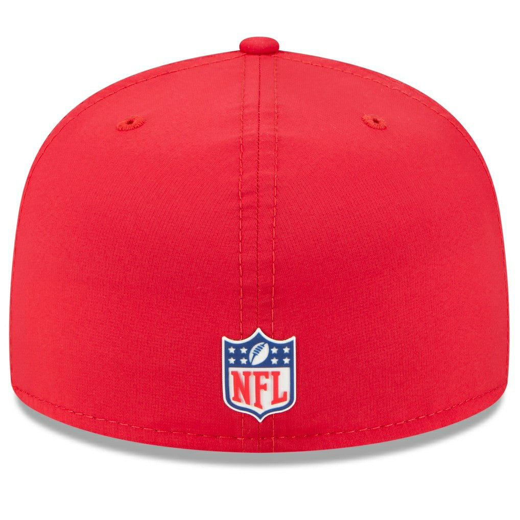 Kansas City Chiefs New Era 2025 Sideline 59FIFTY Fitted Hat - Red Hats