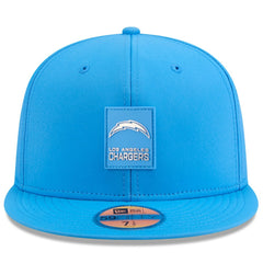 Los Angeles Chargers New Era 2025 Sideline 59FIFTY Fitted Hat - Powder Blue Hats