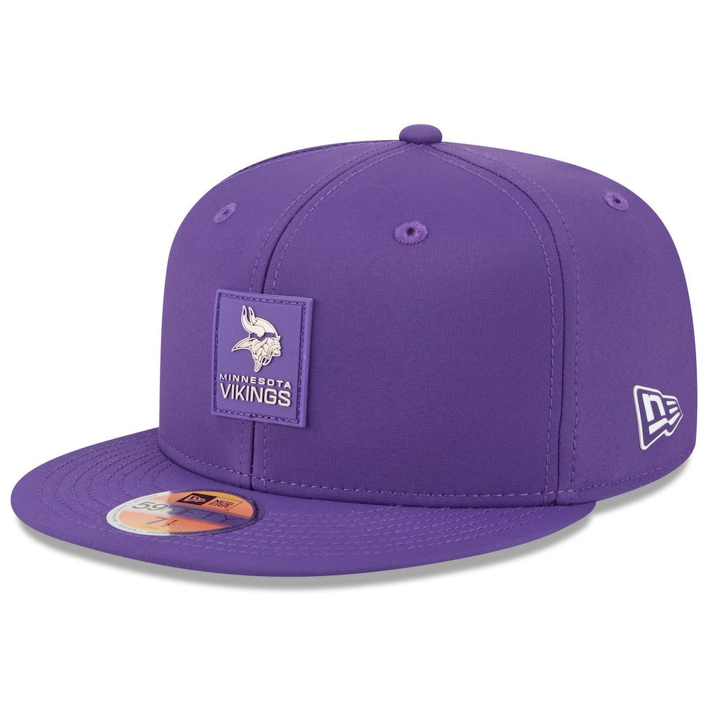 Minnesota Vikings New Era 2025 Sideline 59FIFTY Fitted Hat - Purple Hats