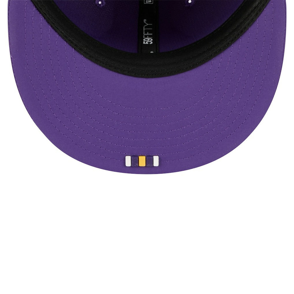 Minnesota Vikings New Era 2025 Sideline 59FIFTY Fitted Hat - Purple Hats