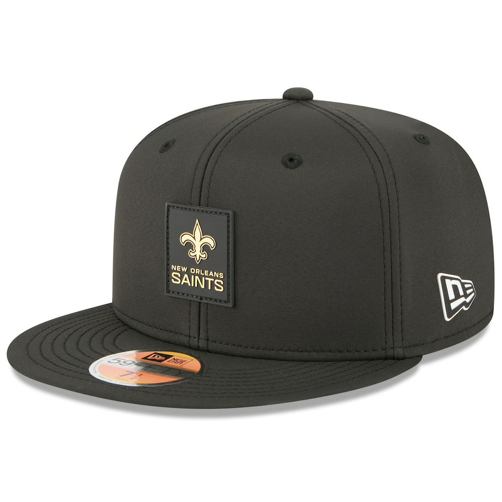 New Orleans Saints New Era 2025 Sideline 59FIFTY Fitted Hat - Black Hats