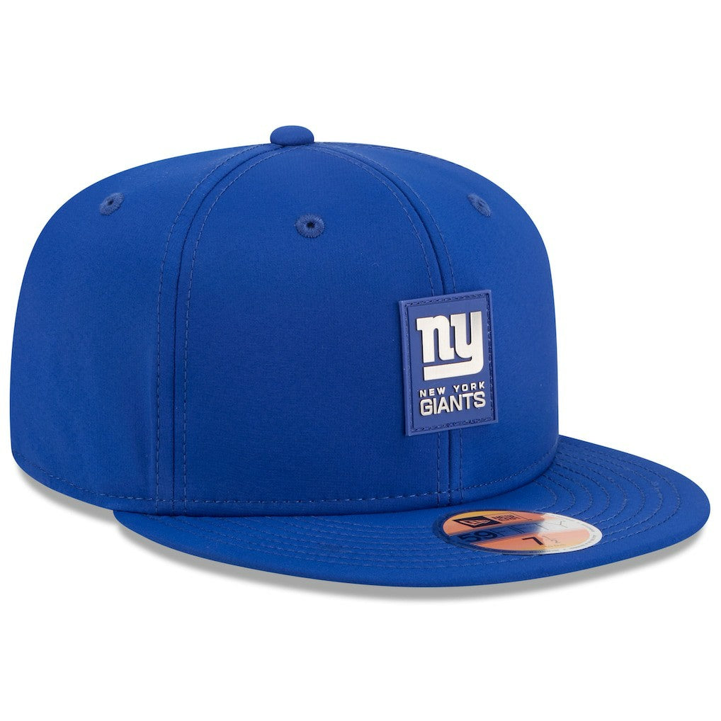 New York Giants New Era 2025 Sideline 59FIFTY Fitted Hat - Royal Hats