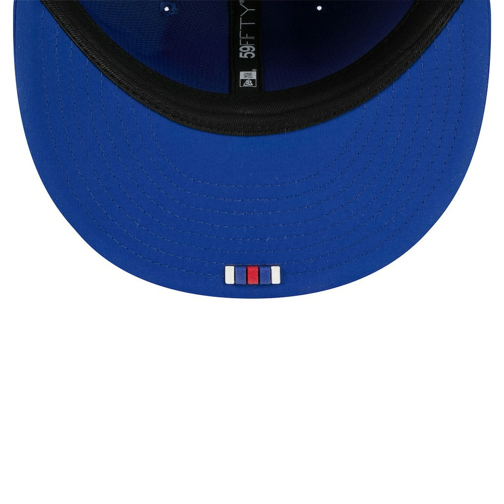 New York Giants New Era 2025 Sideline 59FIFTY Fitted Hat - Royal Hats