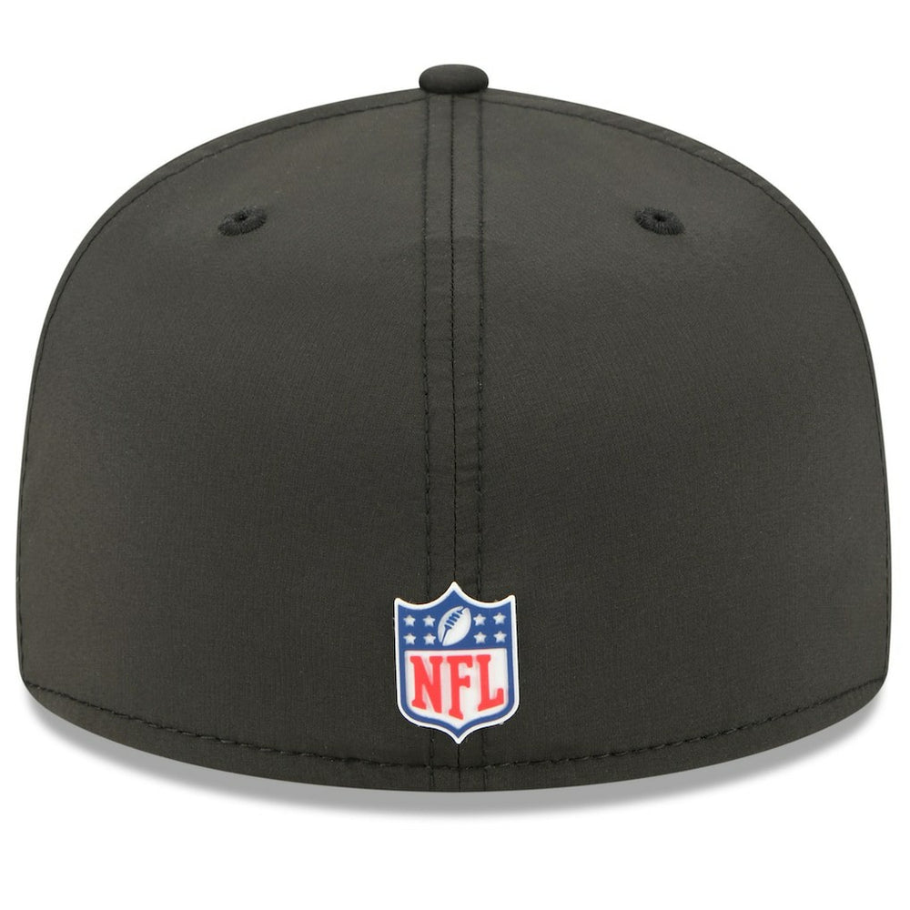 Atlanta Falcons New Era 2025 Sideline 59FIFTY Fitted Hat - Black Hats