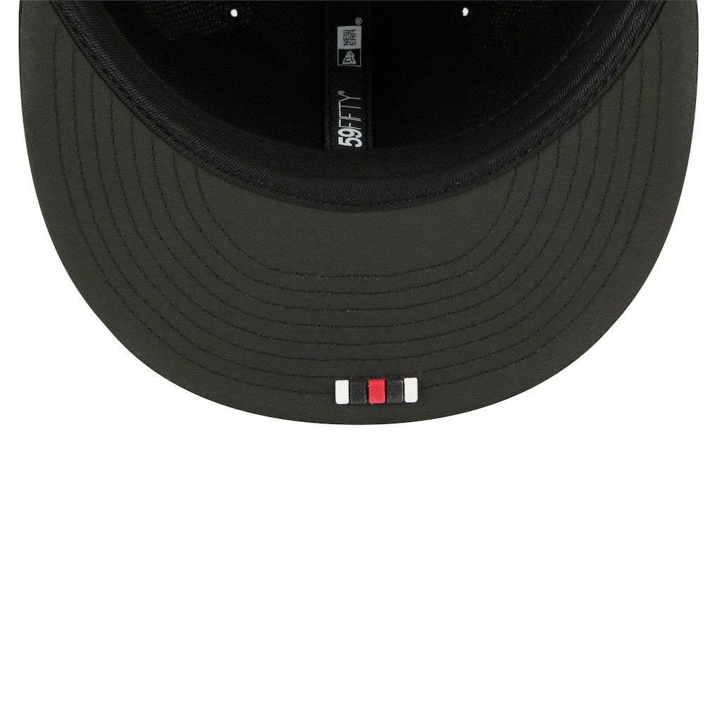 Atlanta Falcons New Era 2025 Sideline 59FIFTY Fitted Hat - Black Hats