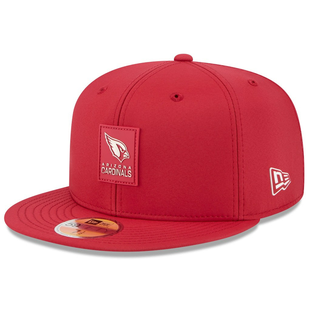Arizona Cardinals New Era 2025 Sideline 59FIFTY Fitted Hat - Cardinal Hats