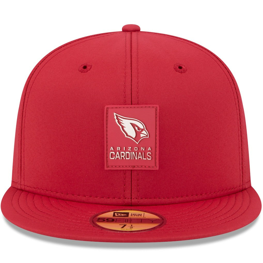 Arizona Cardinals New Era 2025 Sideline 59FIFTY Fitted Hat - Cardinal Hats