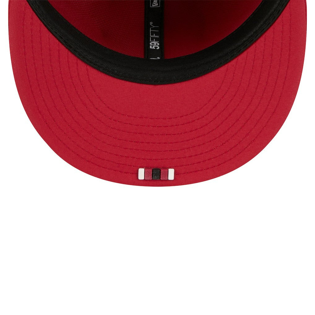 Arizona Cardinals New Era 2025 Sideline 59FIFTY Fitted Hat - Cardinal Hats