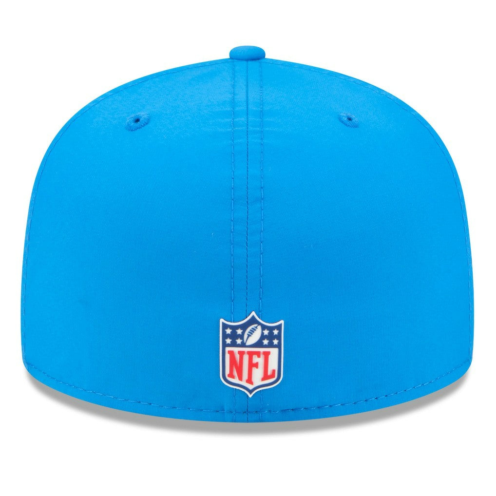 Detroit Lions New Era 2025 Sideline 59FIFTY Fitted Hat - Blue Hats