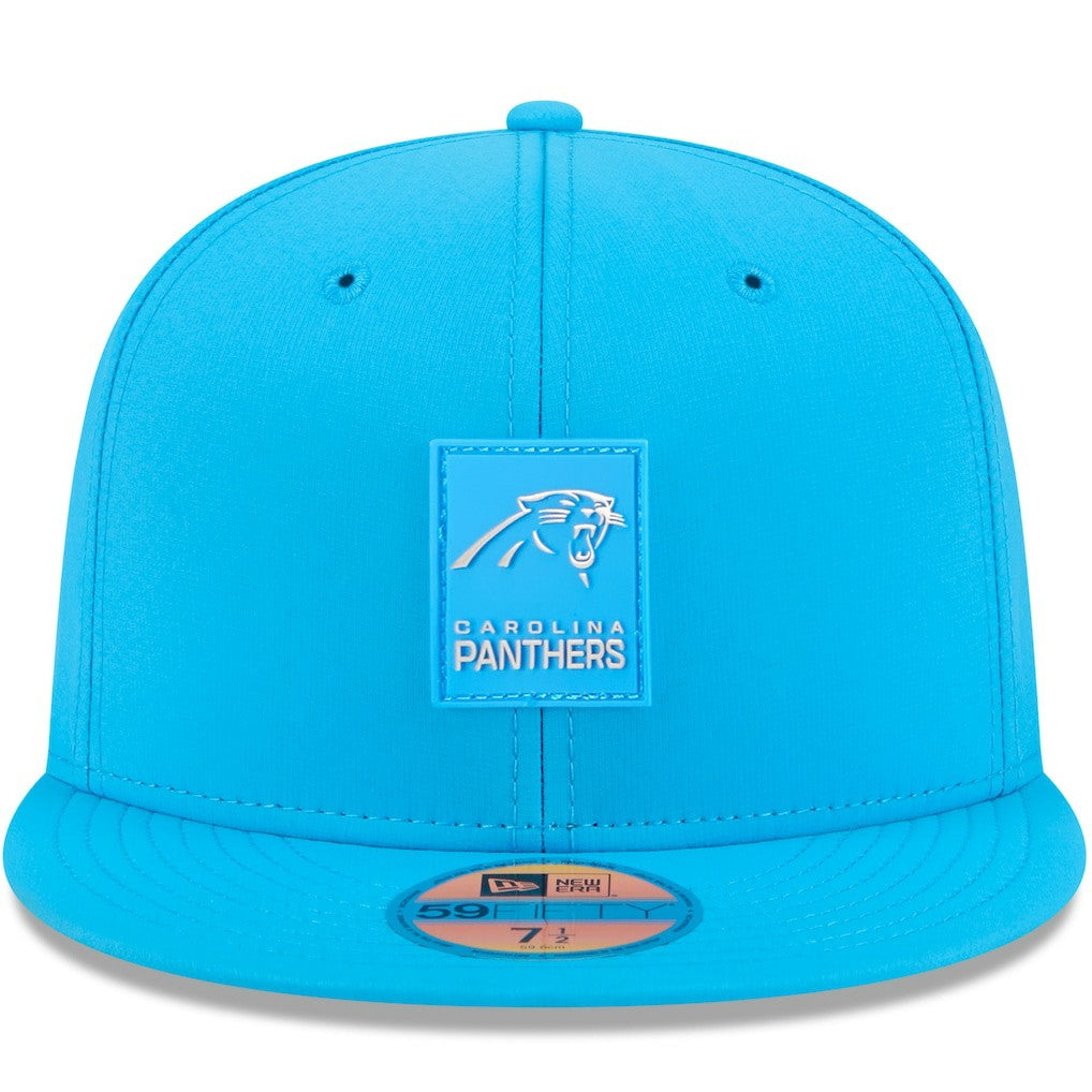 Carolina Panthers New Era 2025 Sideline 59FIFTY Fitted Hat - Blue Hats