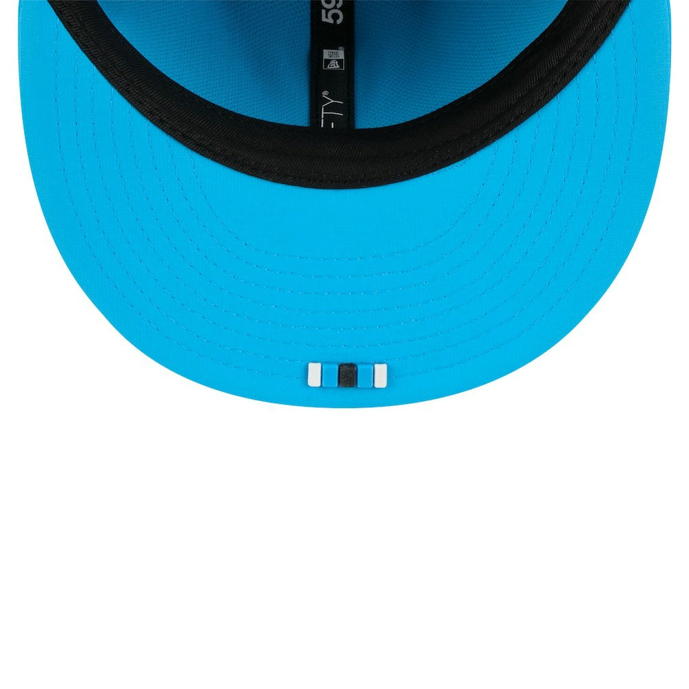 Carolina Panthers New Era 2025 Sideline 59FIFTY Fitted Hat - Blue Hats
