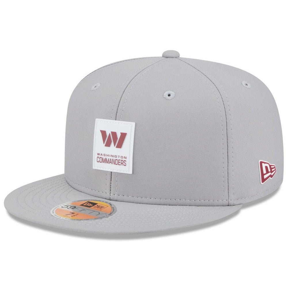 Washington Commanders New Era 2025 Sideline 59FIFTY Fitted Hat - Gray Hats