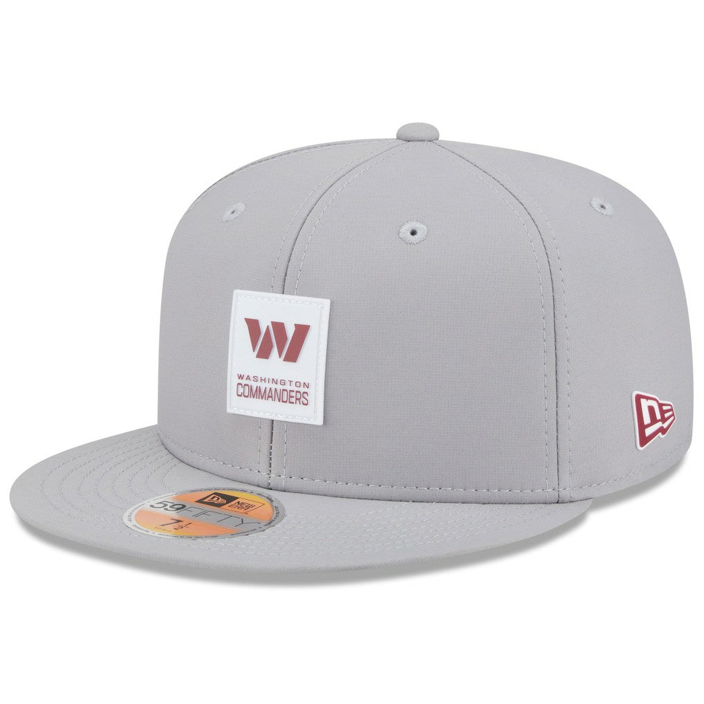 Washington Commanders New Era 2025 Sideline 59FIFTY Fitted Hat - Gray Hats
