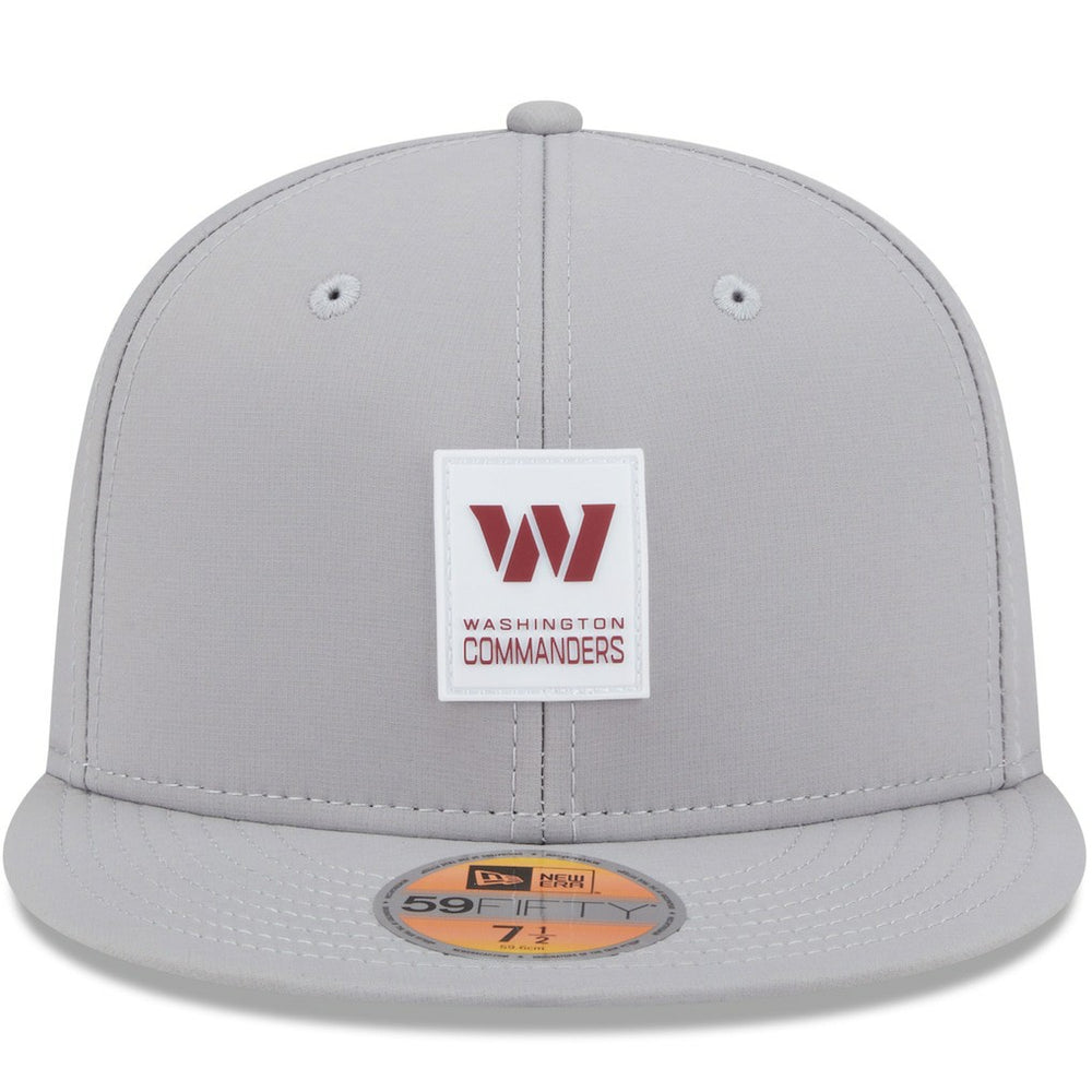 Washington Commanders New Era 2025 Sideline 59FIFTY Fitted Hat - Gray Hats