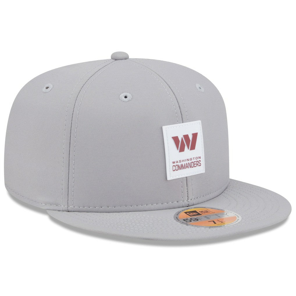 Washington Commanders New Era 2025 Sideline 59FIFTY Fitted Hat - Gray Hats