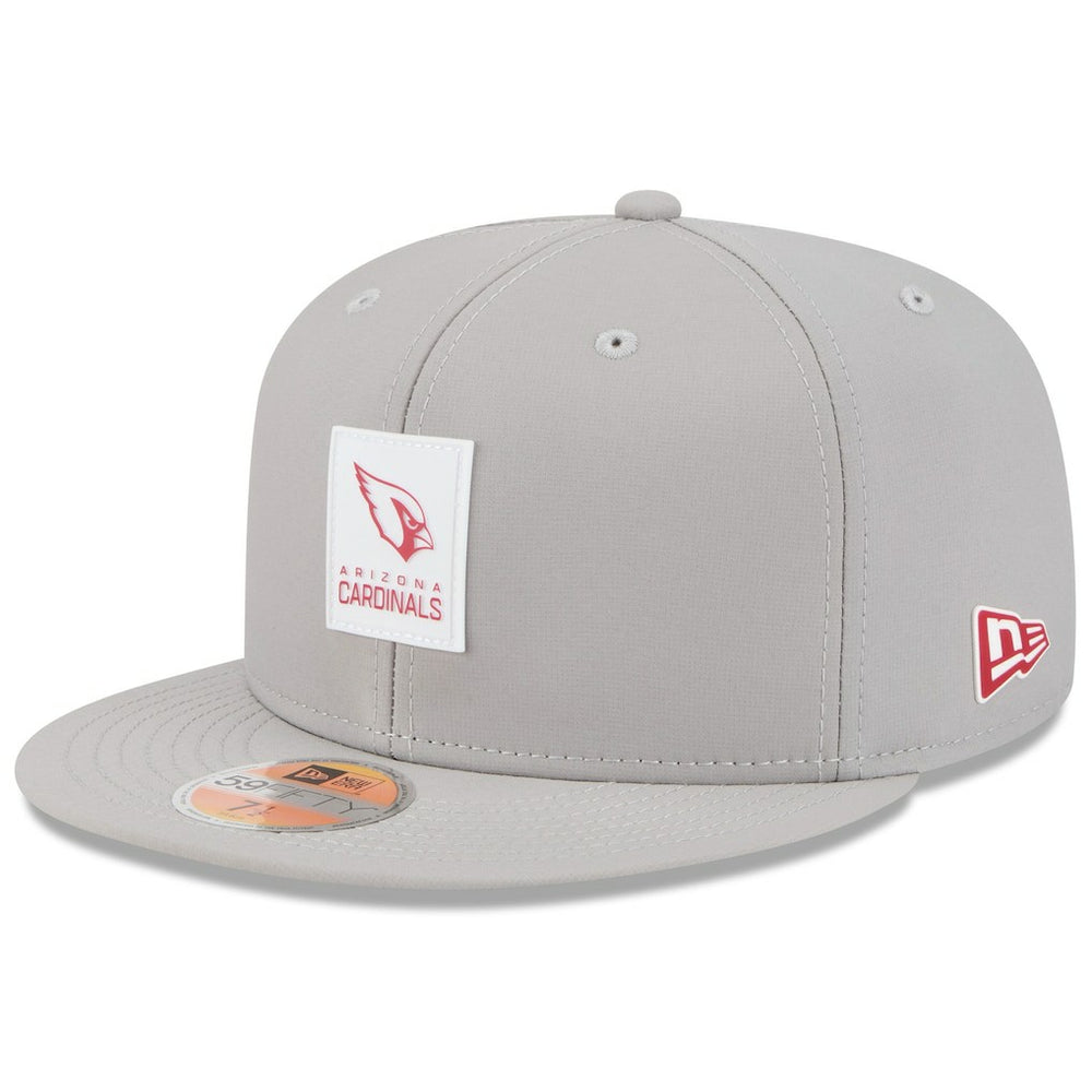 Arizona Cardinals New Era 2025 Sideline 59FIFTY Fitted Hat - Gray Hats