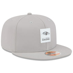 Baltimore Ravens New Era 2025 Sideline 59FIFTY Fitted Hat - Gray Hats