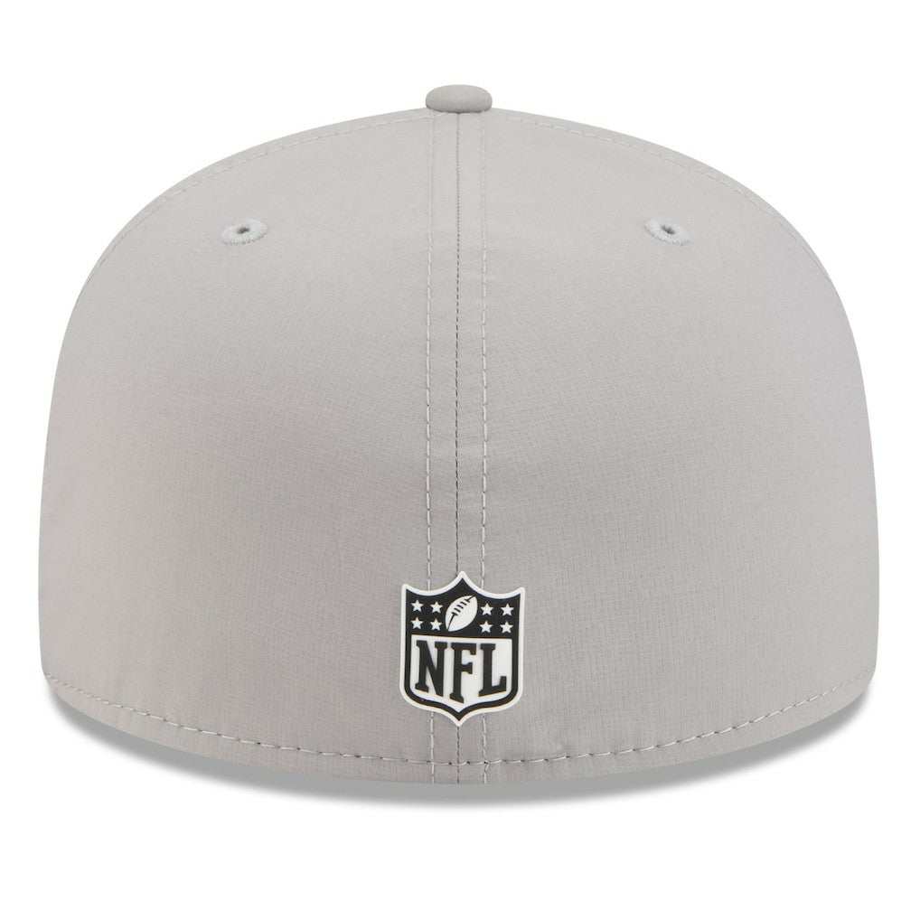 Baltimore Ravens New Era 2025 Sideline 59FIFTY Fitted Hat - Gray Hats