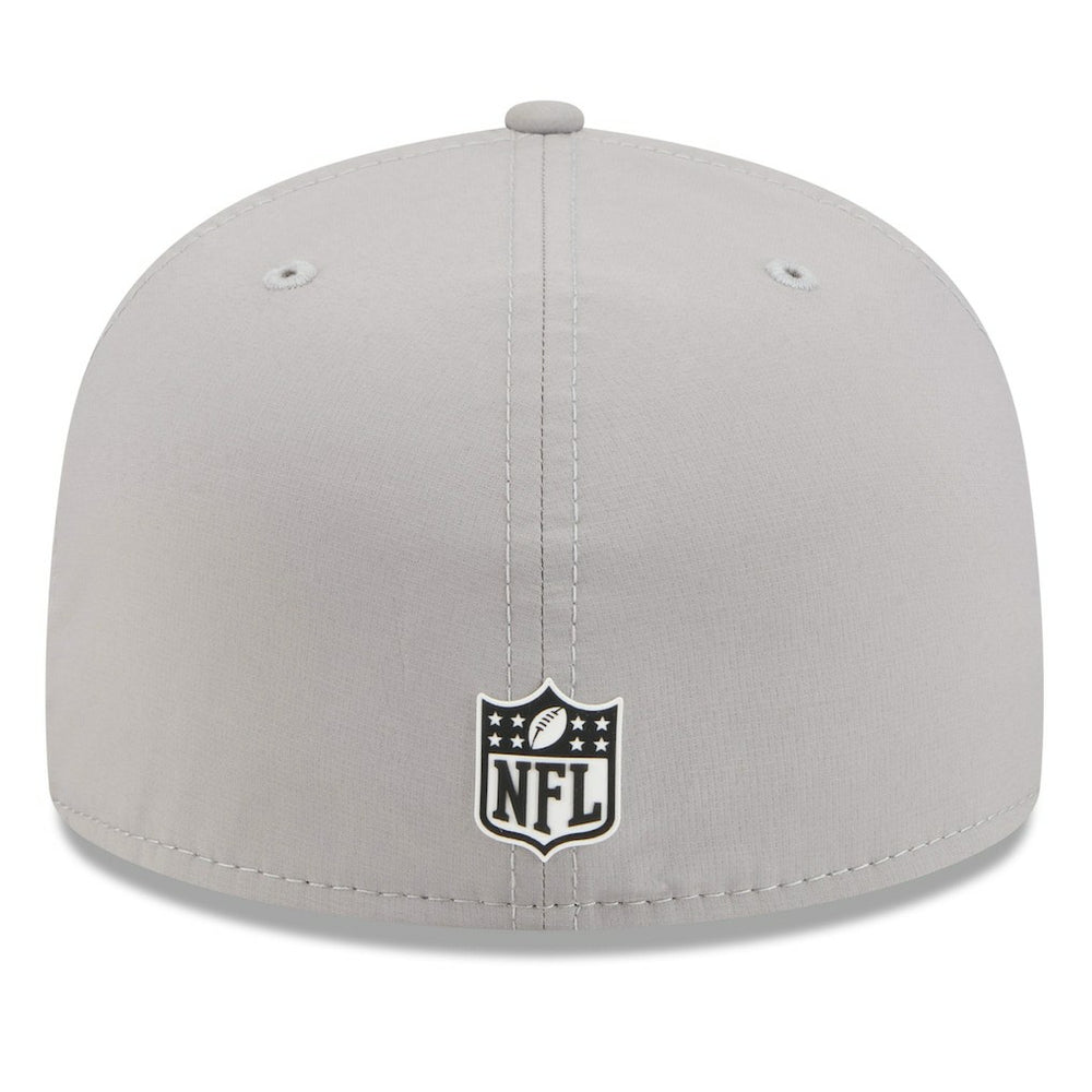 Baltimore Ravens New Era 2025 Sideline 59FIFTY Fitted Hat - Gray Hats