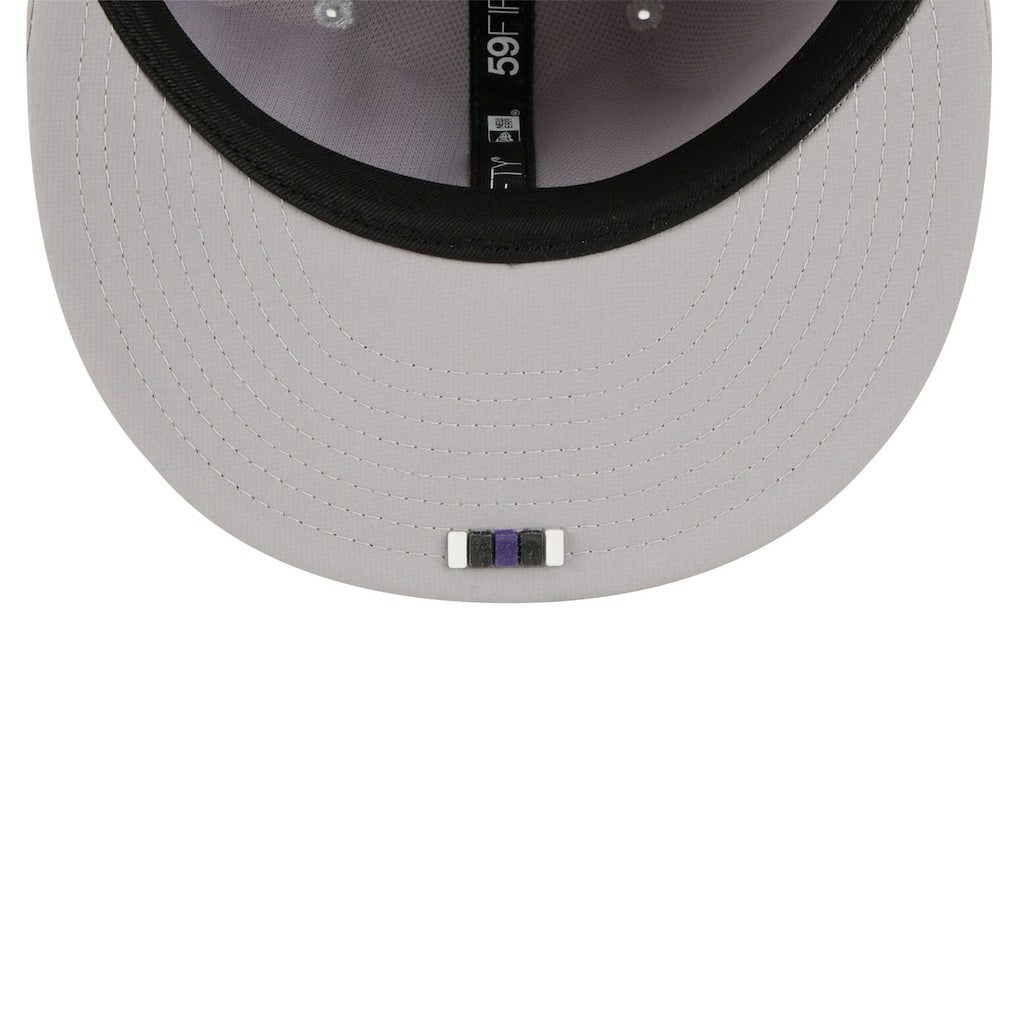 Baltimore Ravens New Era 2025 Sideline 59FIFTY Fitted Hat - Gray Hats
