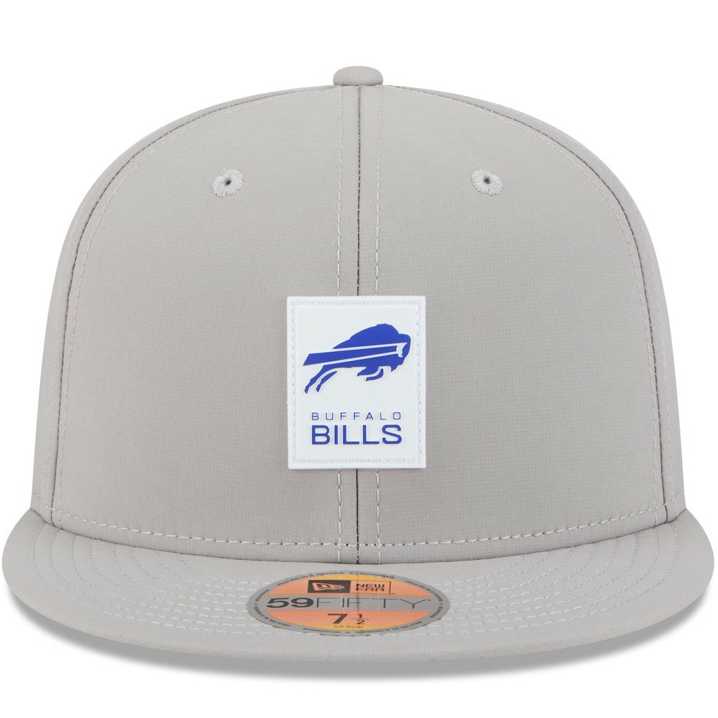 Buffalo Bills New Era 2025 Sideline 59FIFTY Fitted Hat - Gray Hats
