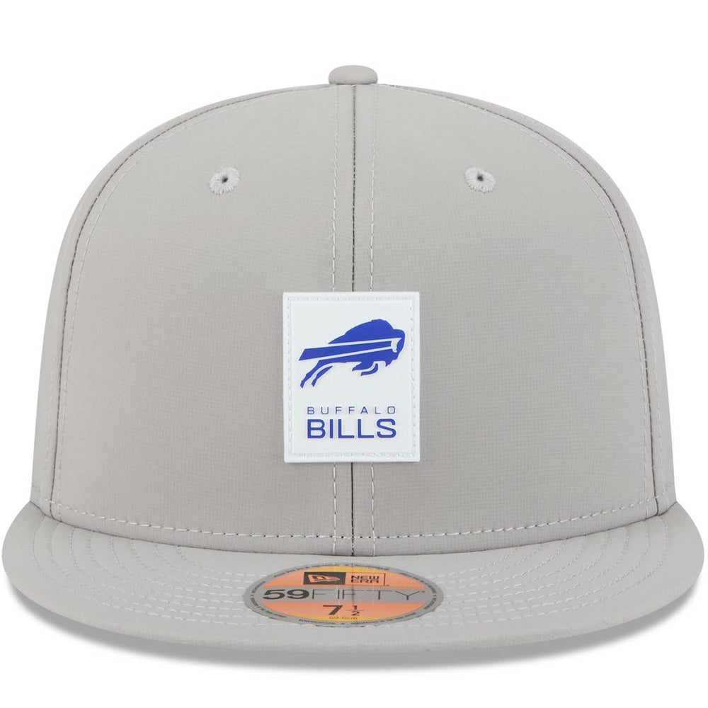 Buffalo Bills New Era 2025 Sideline 59FIFTY Fitted Hat - Gray Hats