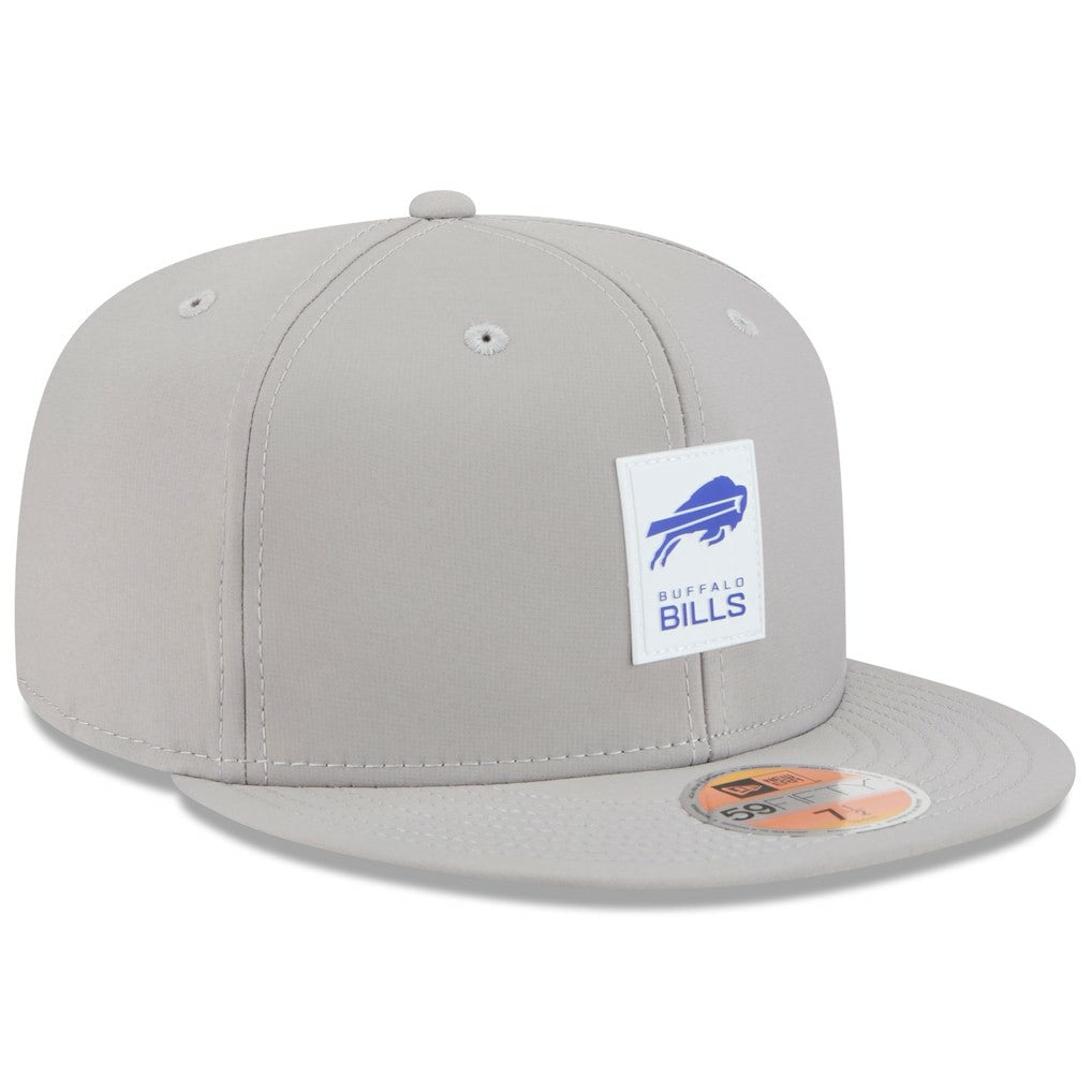 Buffalo Bills New Era 2025 Sideline 59FIFTY Fitted Hat - Gray Hats