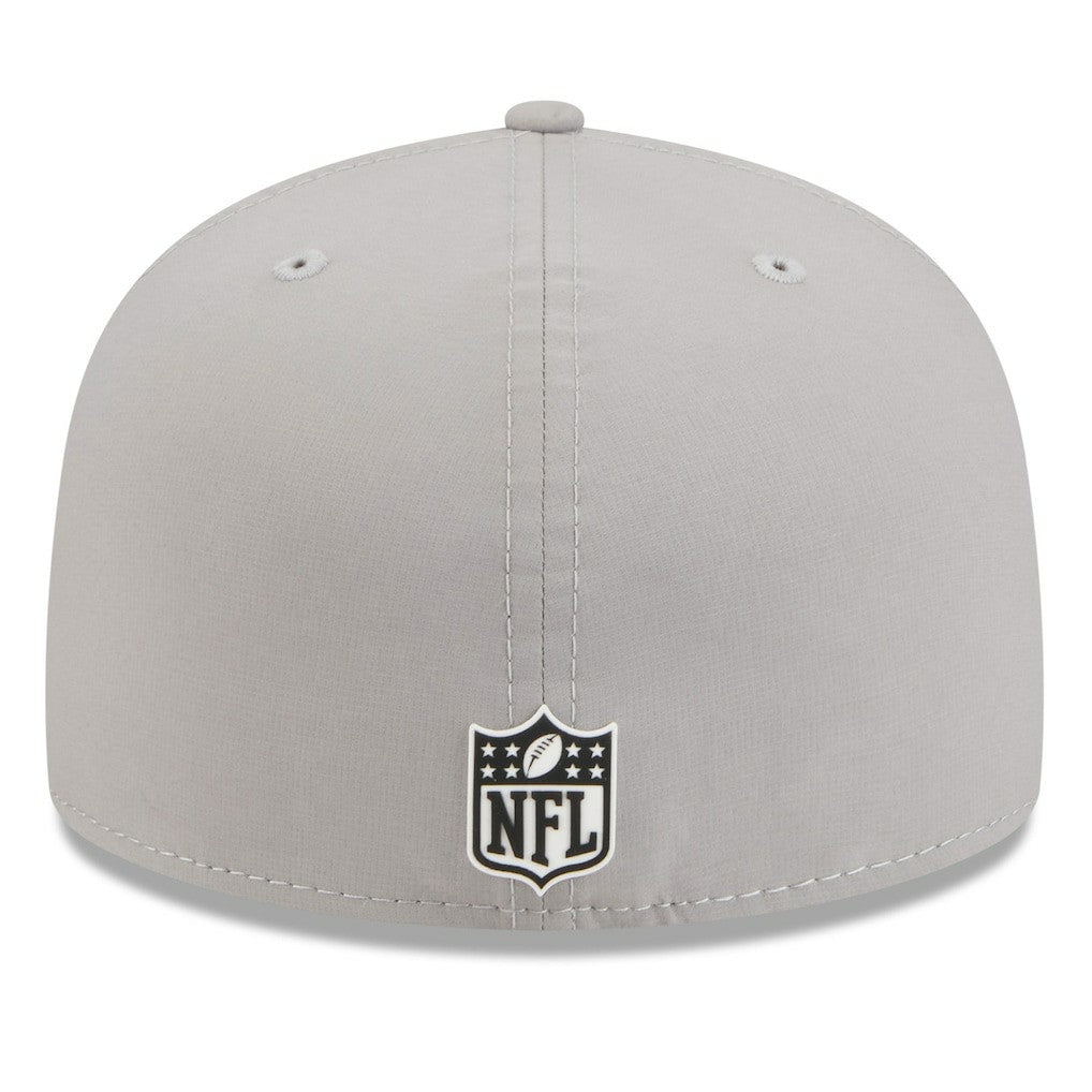 Cincinnati Bengals New Era 2025 Sideline 59FIFTY Fitted Hat - Gray Hats