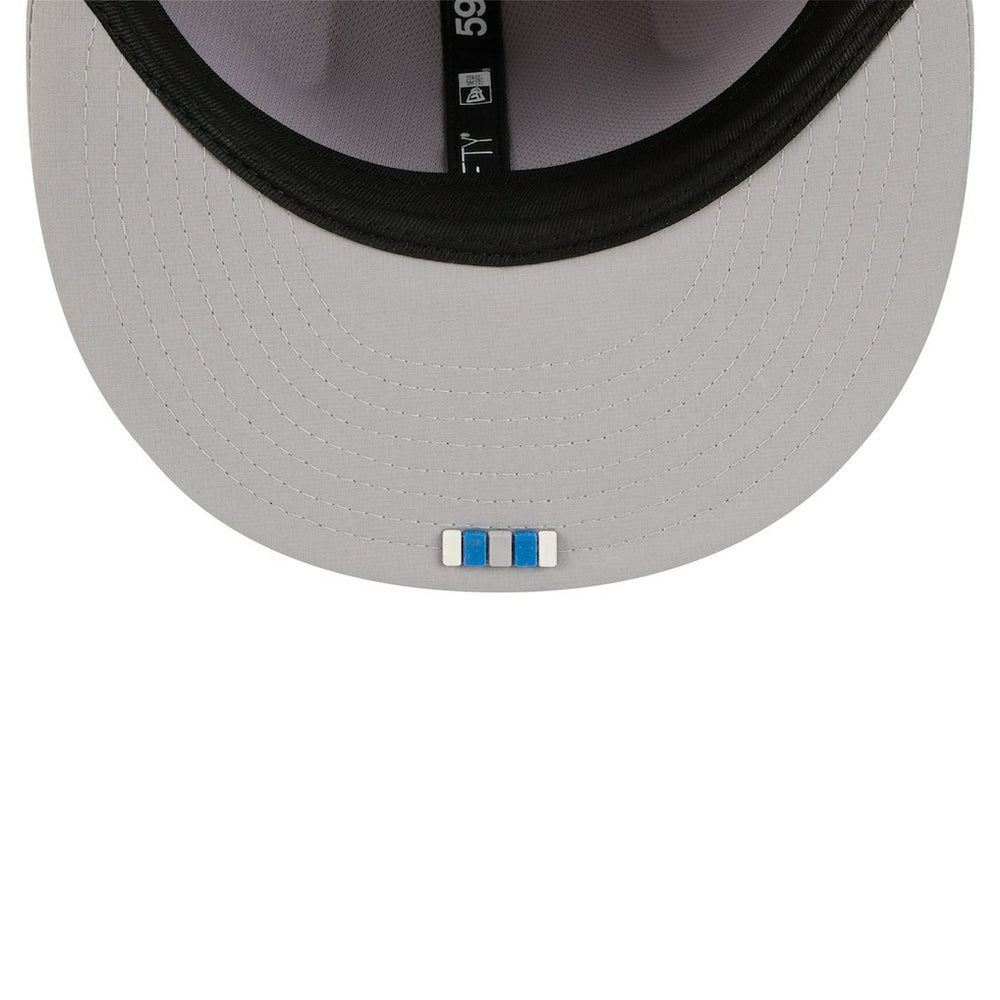 Detroit Lions New Era 2025 Sideline 59FIFTY Fitted Hat - Gray Hats