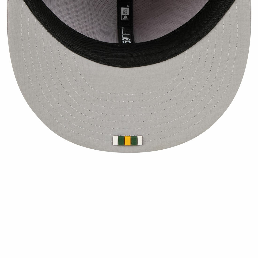 Green Bay Packers New Era 2025 Sideline 59FIFTY Fitted Hat - Gray Hats