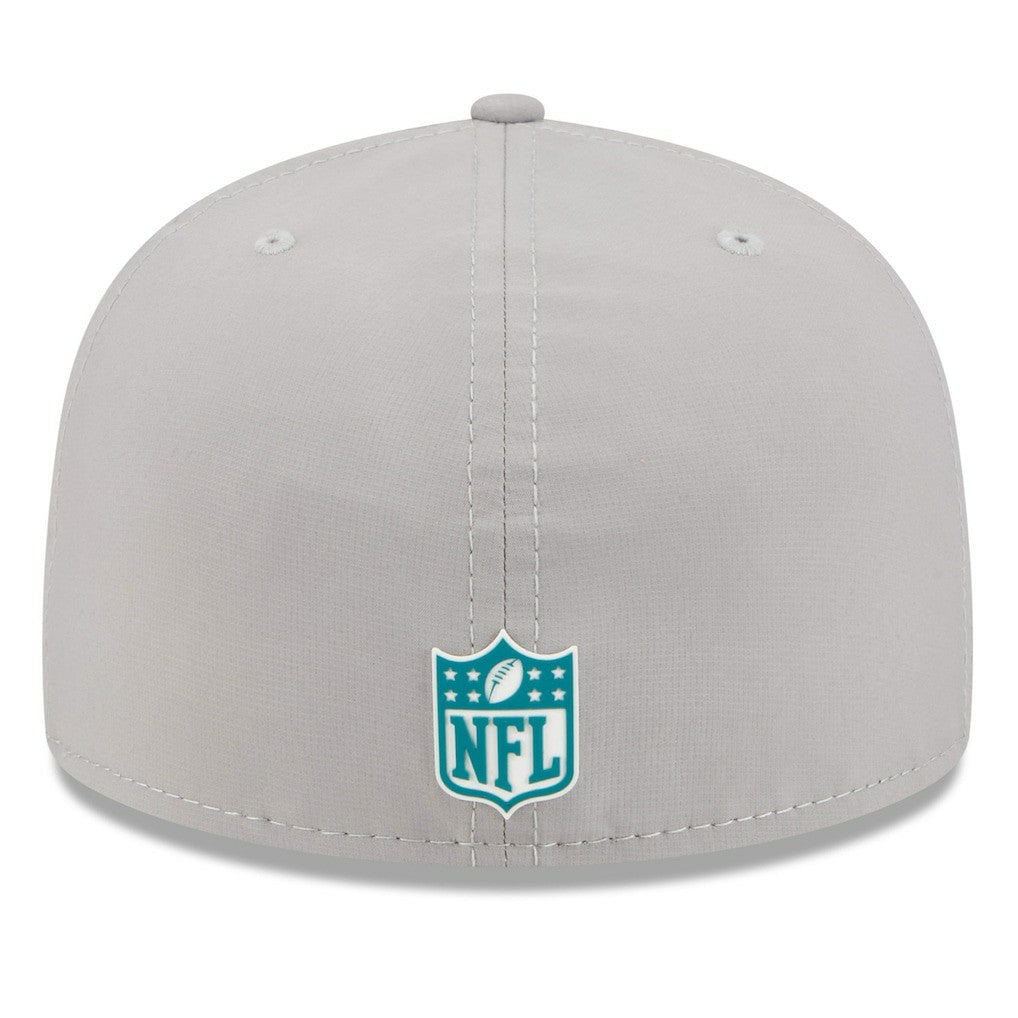 Jacksonville Jaguars New Era 2025 Sideline 59FIFTY Fitted Hat - Gray Hats