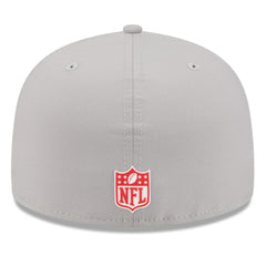 Kansas City Chiefs New Era 2025 Sideline 59FIFTY Fitted Hat - Gray Hats