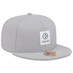 Pittsburgh Steelers New Era 2025 Sideline 59FIFTY Fitted Hat - Gray Hats