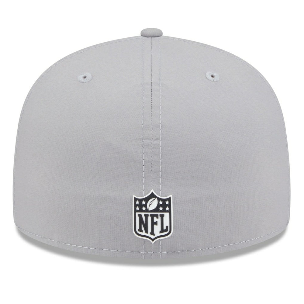 Pittsburgh Steelers New Era 2025 Sideline 59FIFTY Fitted Hat - Gray Hats