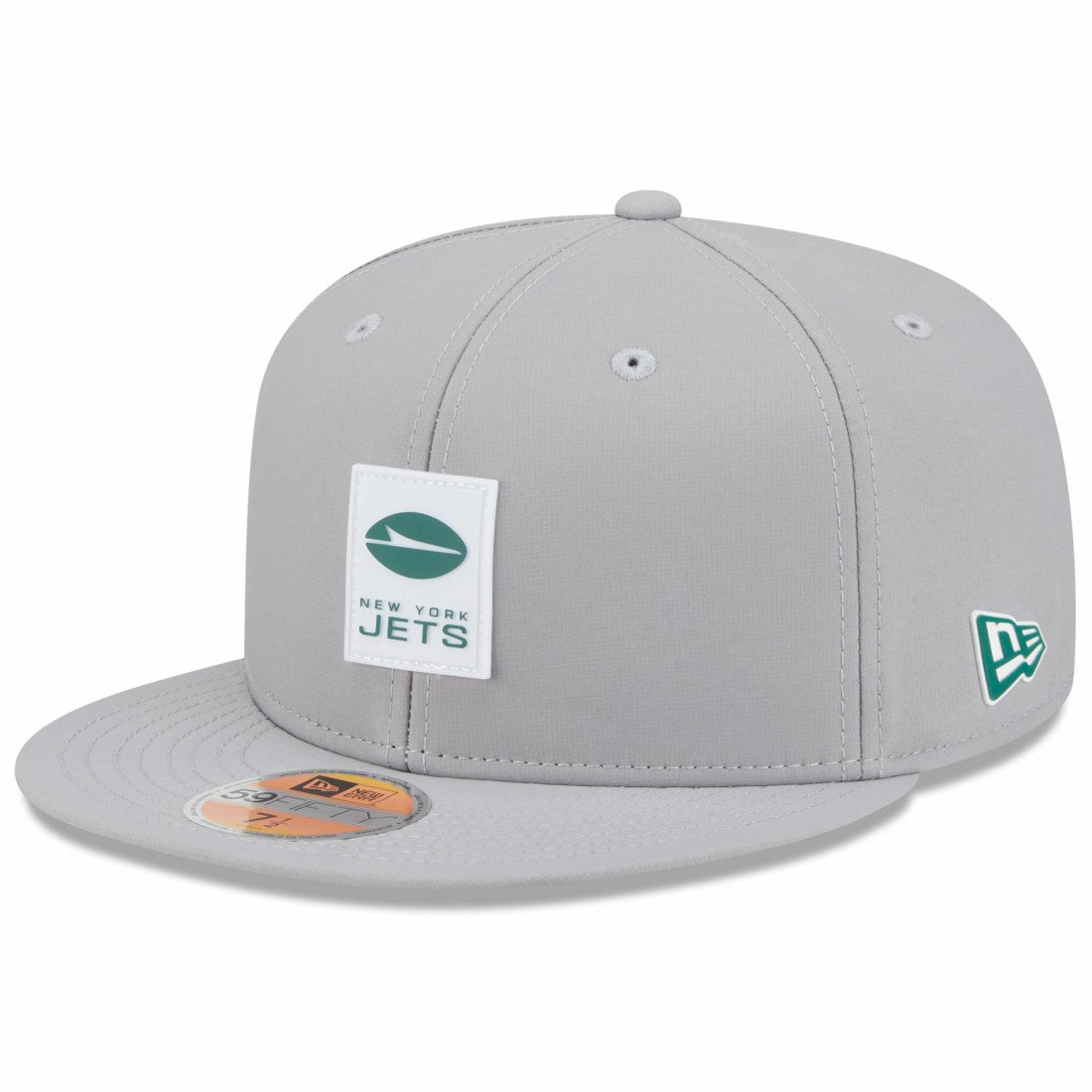 New York Jets New Era 2025 Sideline 59FIFTY Fitted Hat - Gray Hats